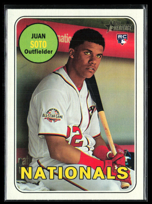 Juan Soto RC 2018 Topps Heritage
