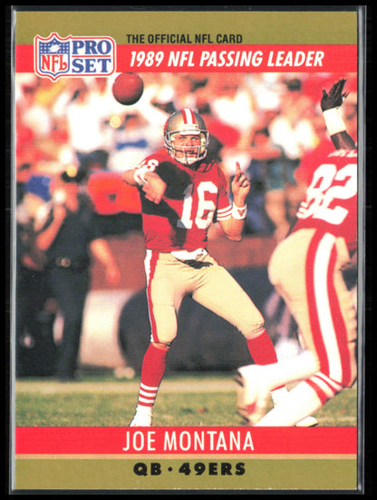 Joe Montana 1990 Pro Set