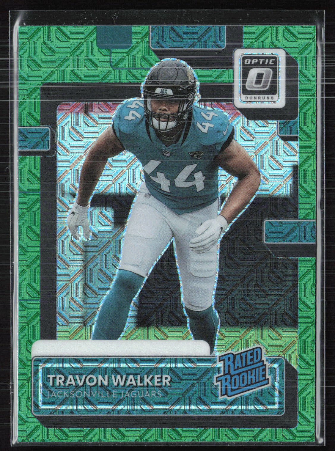 Travon Walker RC Green Mojo