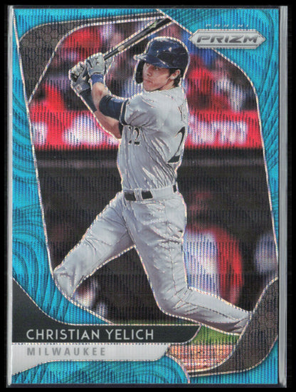 Christian Yelich Light Blue Wave