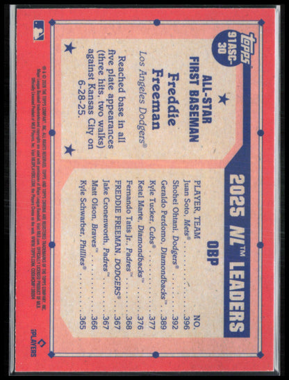 Freddie Freeman Mojo