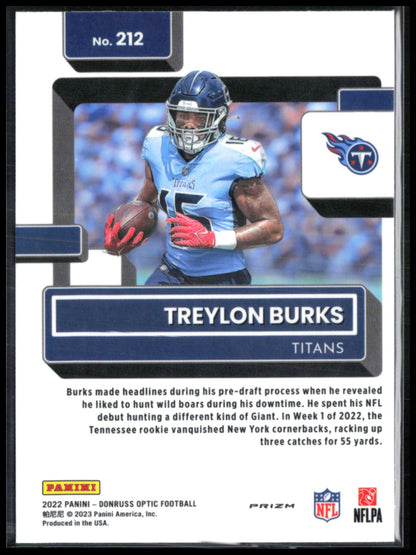 Treylon Burks RC Purple Shock