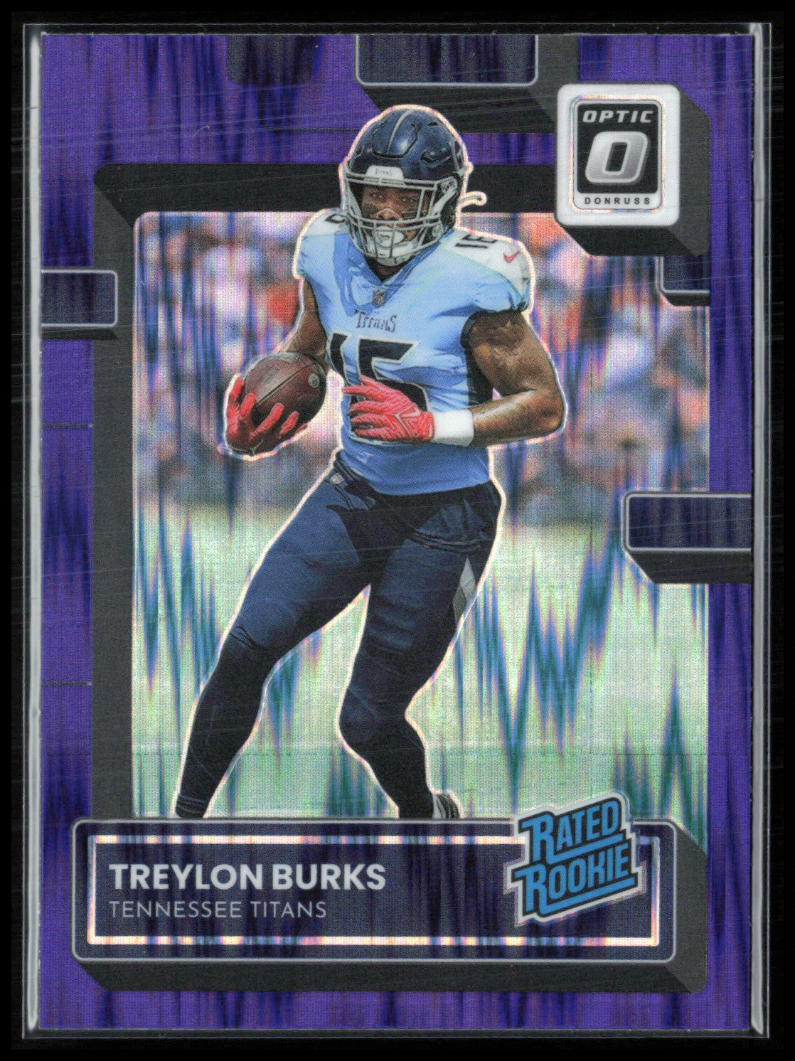 Treylon Burks RC Purple Shock