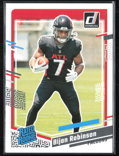 Bijan Robinson RC Rated Rookie
