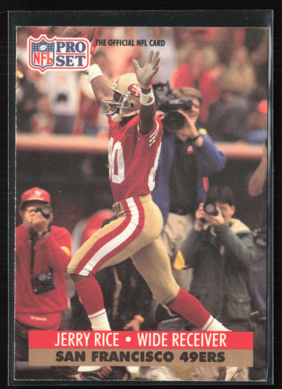 Jerry Rice 1991 Pro Set