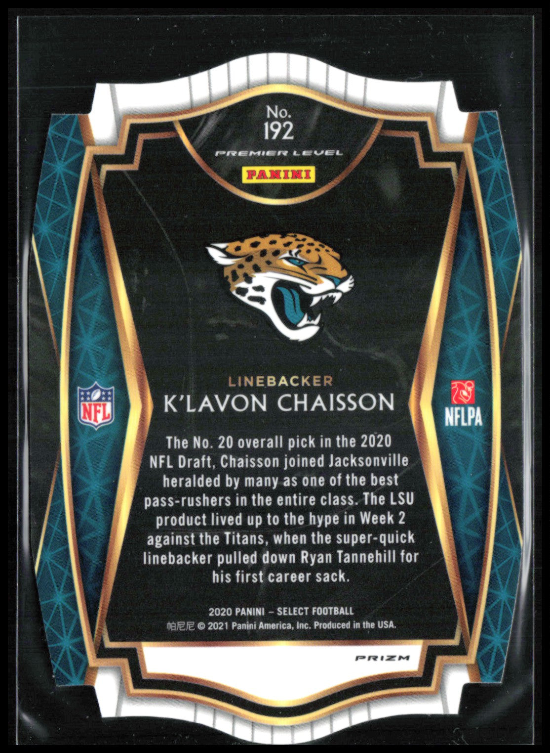 K'Lavon Chaisson RC Red
