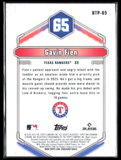 Gavin Fien Top 100