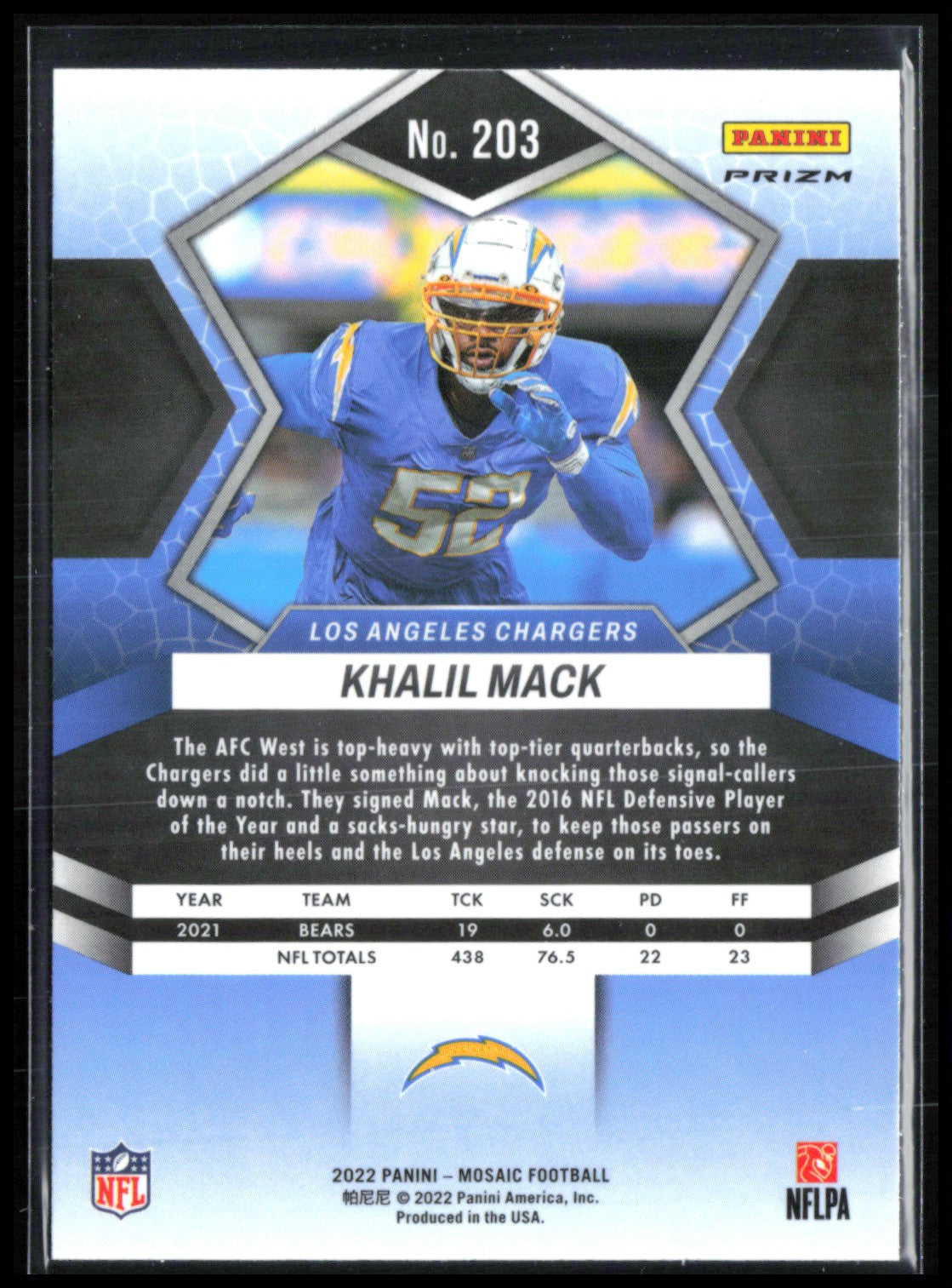 Khalil Mack Pink Camo
