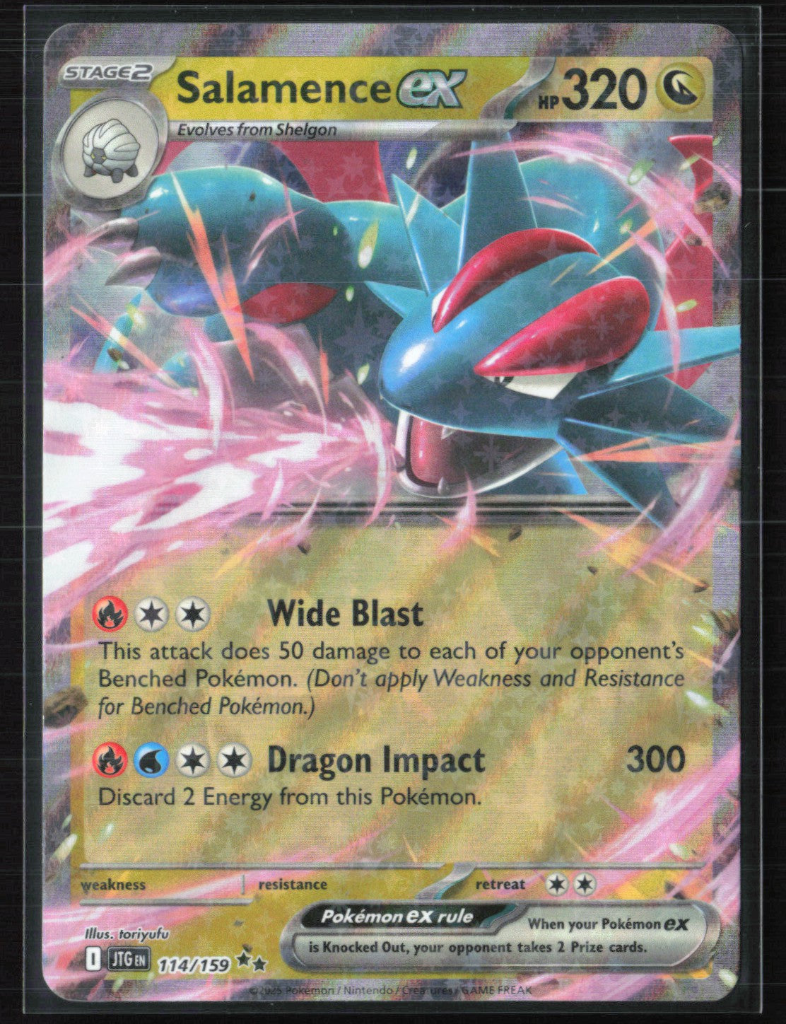 Salamence ex Double Rare