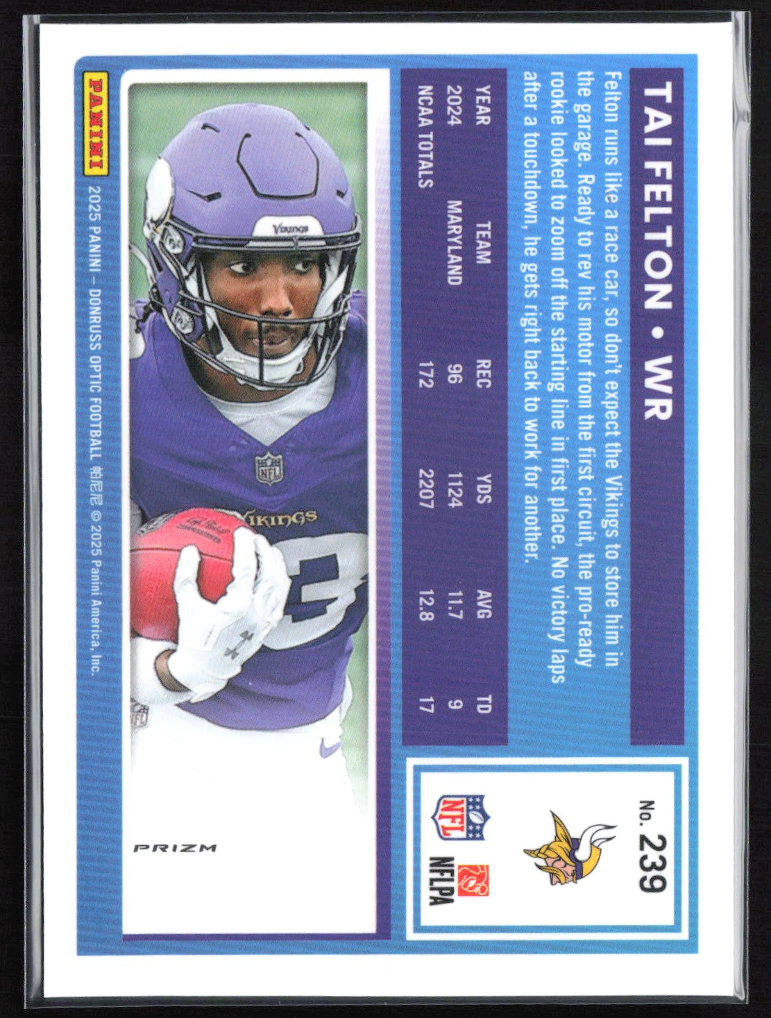 Tai Felton RC Puprle Shock