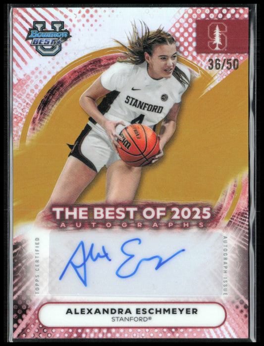Alexandra Eschmeyer Gold Auto /50