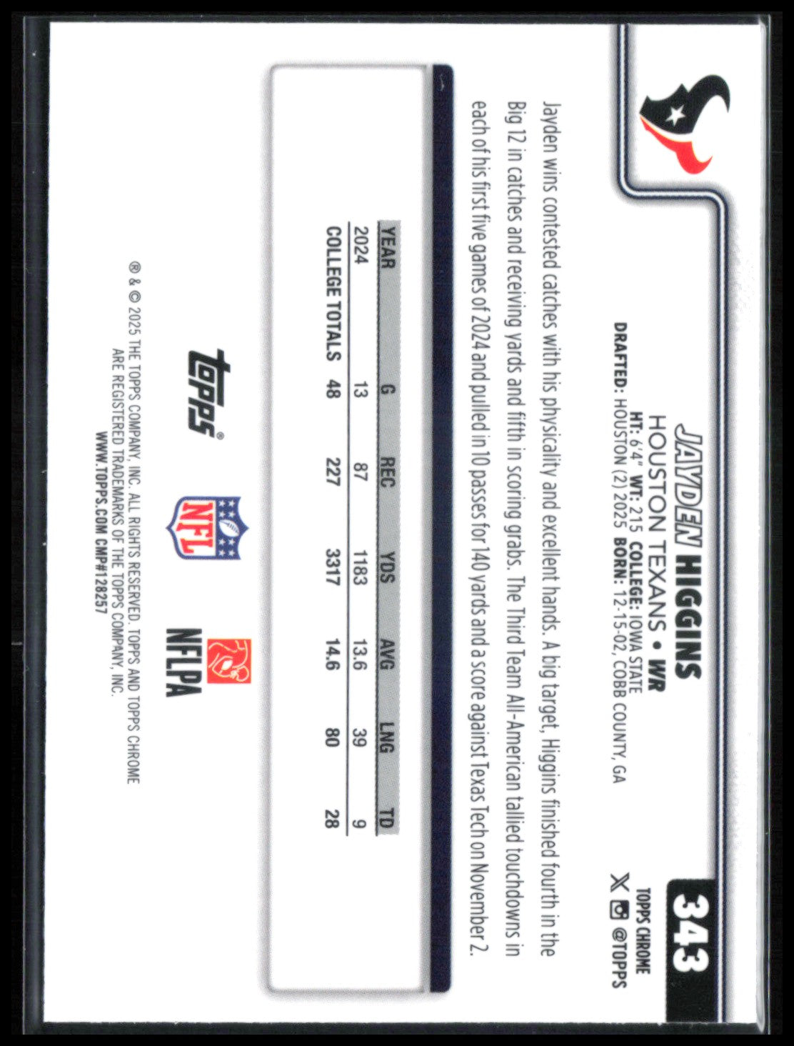 Jayden Higgins RC