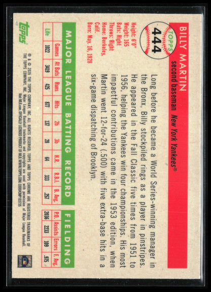Billy Martin Logofractor /499