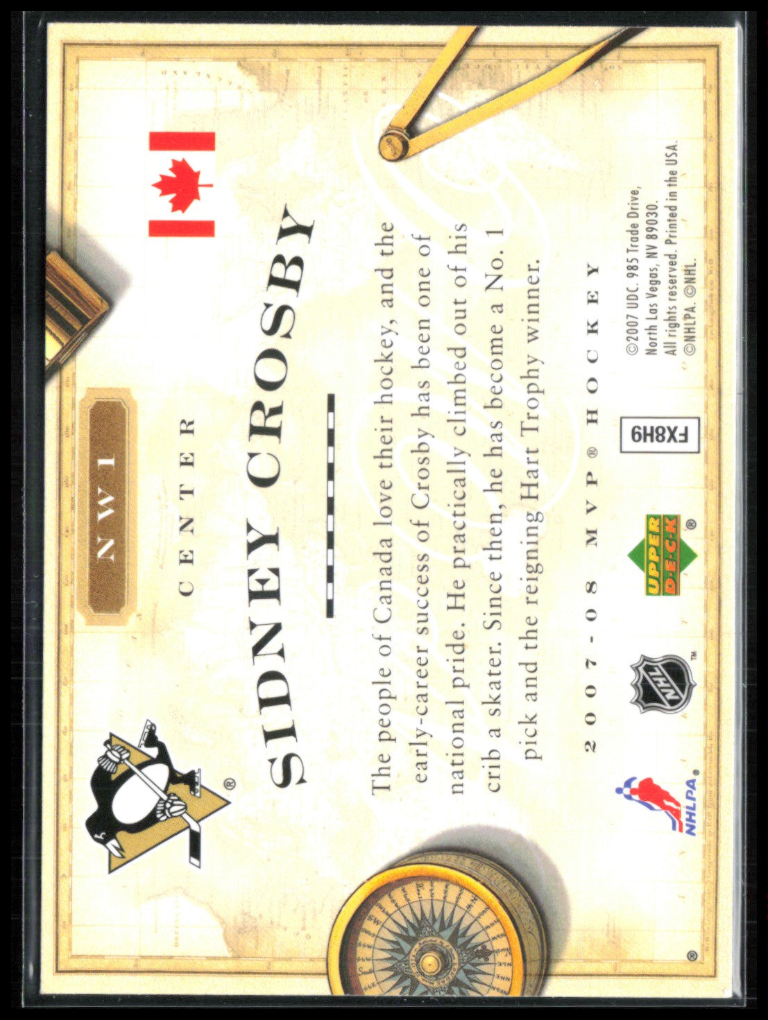 Sidney Crosby New World Order