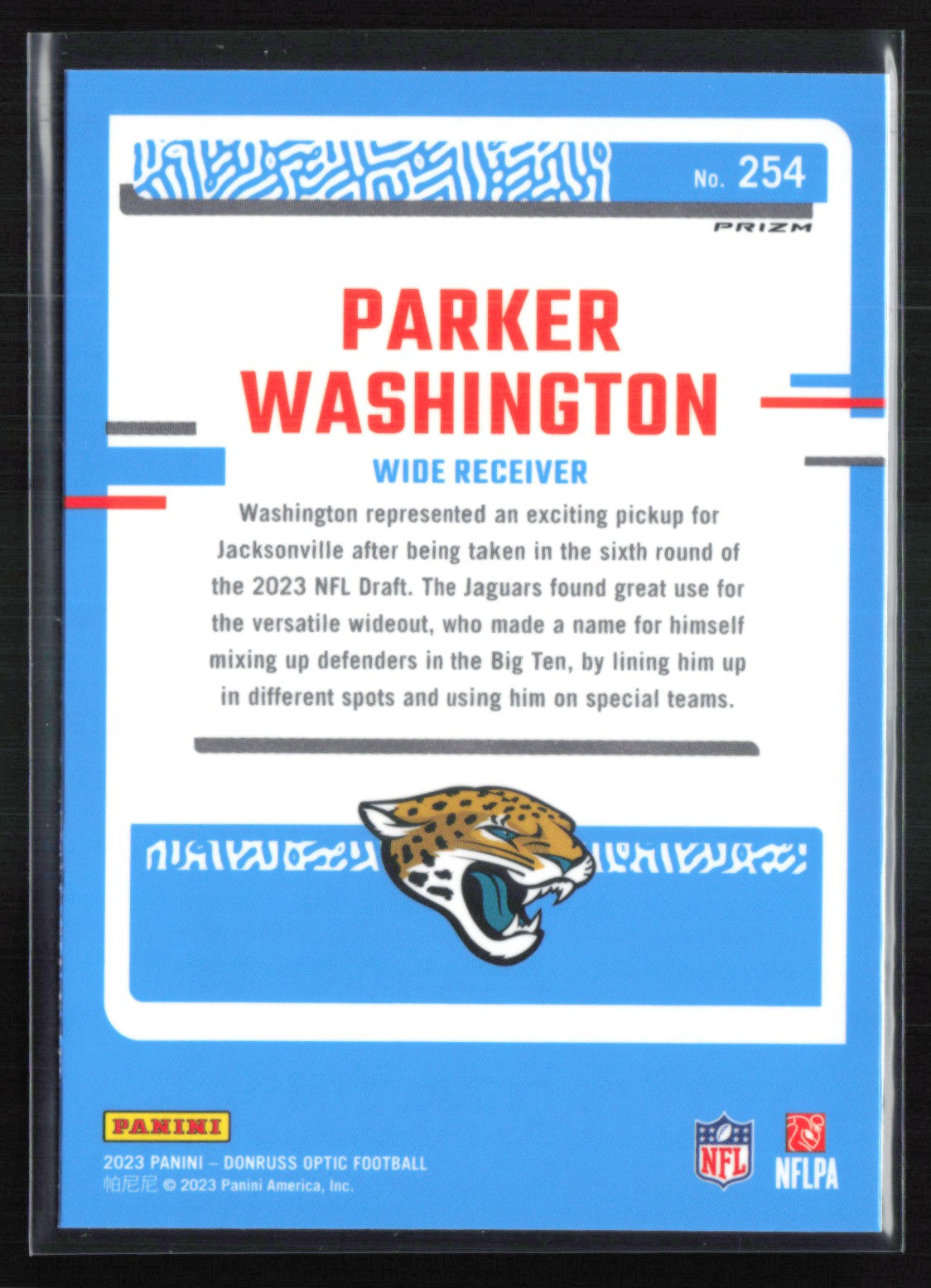 Parker Washington RC Holo