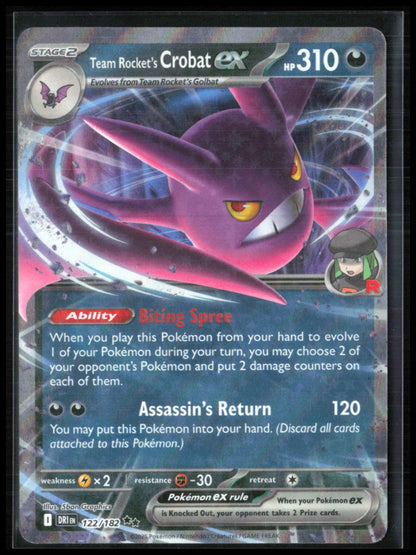 Team Rocket's Crobat ex - 122/182