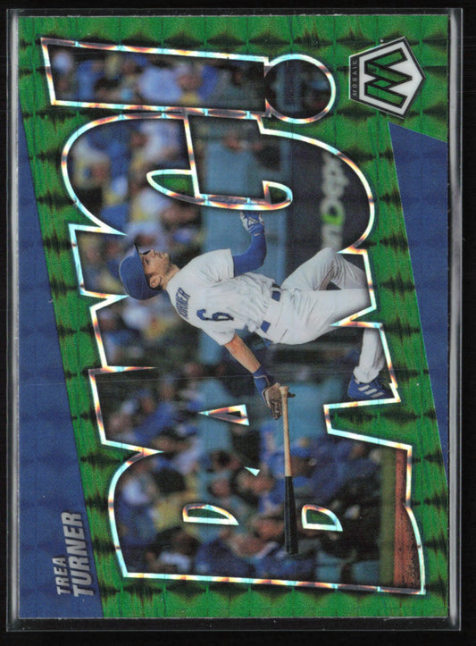 Trea Turner Green Mosaic
