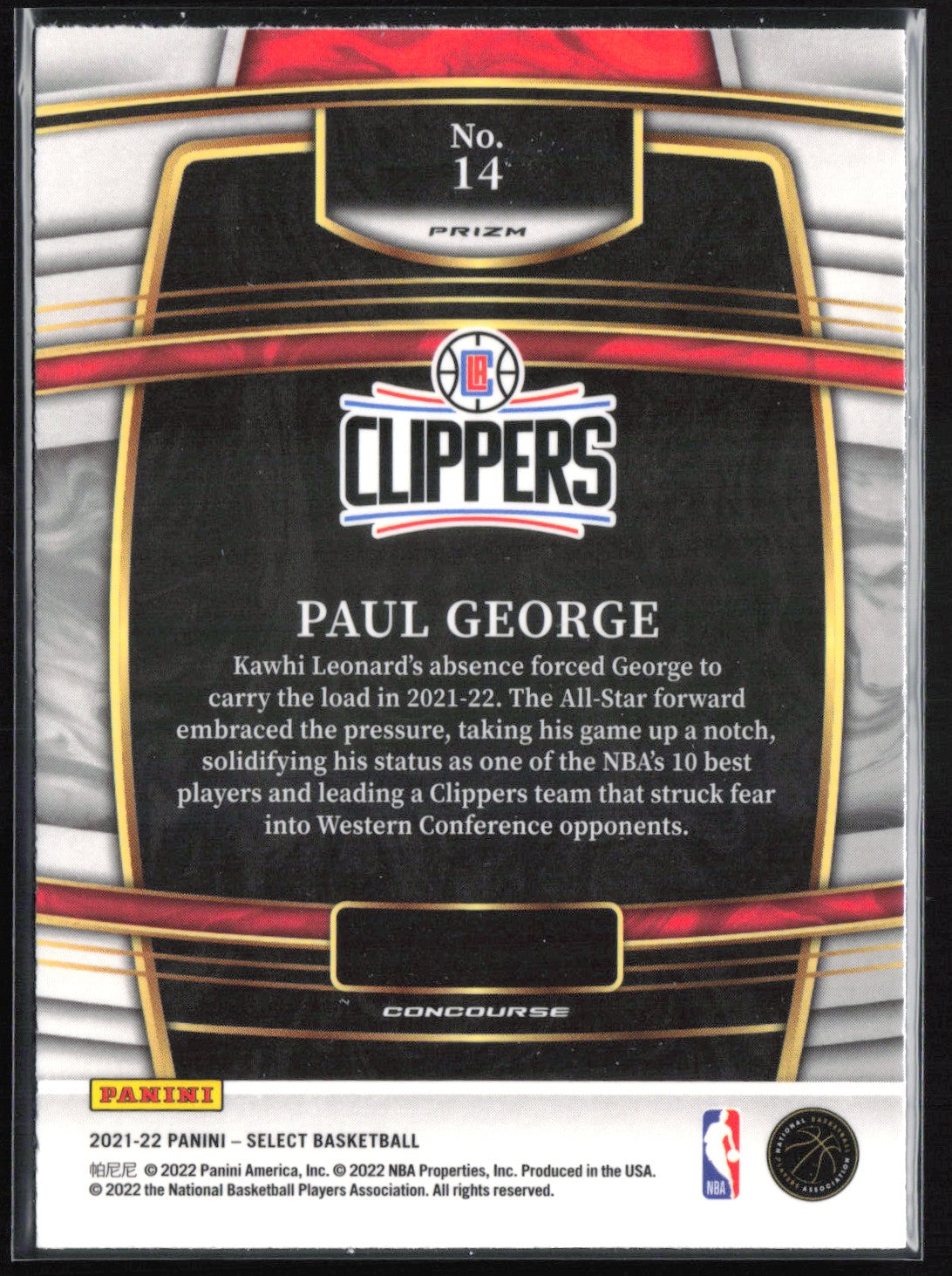Paul George Blue Shimmer