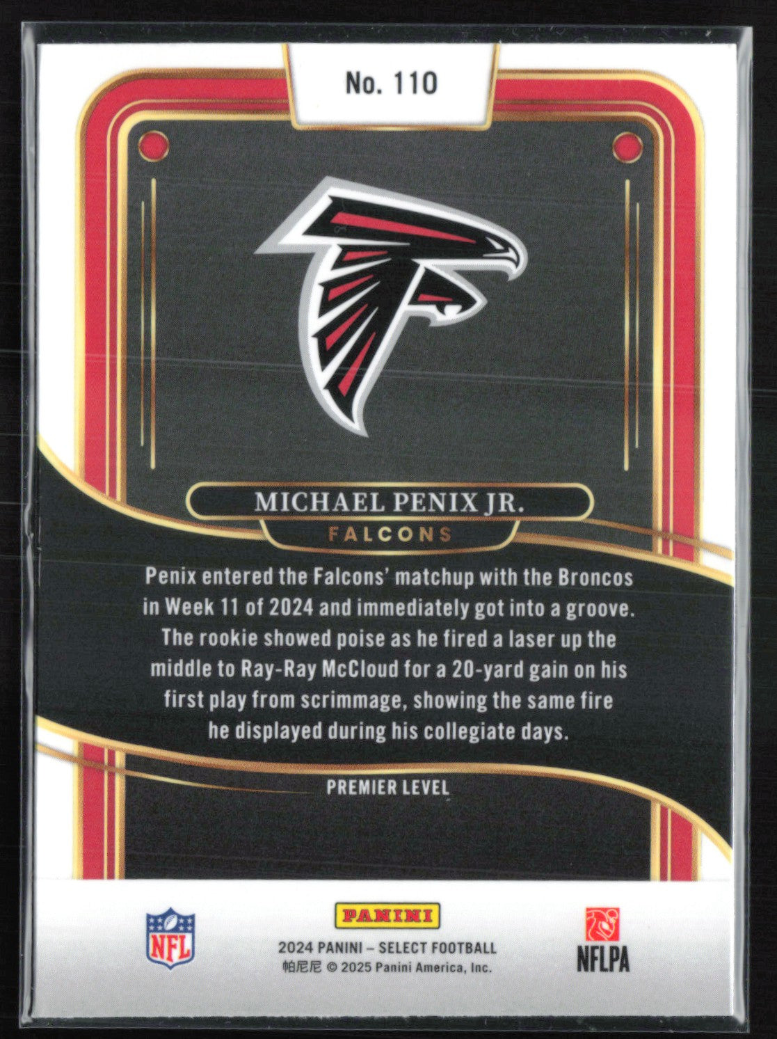 Michael Penix Jr. RC Premier Level