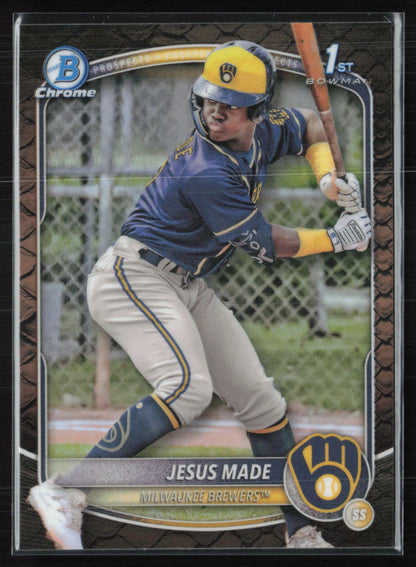 Jesus Made 1st Bowman Reptilian 2025 Bowman Chrome
