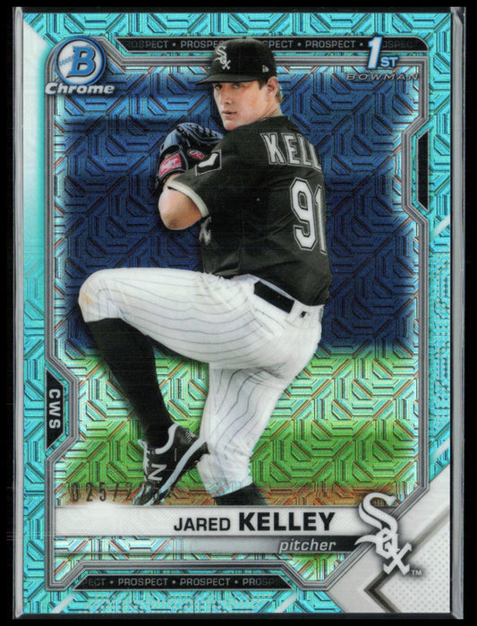 Jared Kelley 1st Bowman Aqua Mojo /275