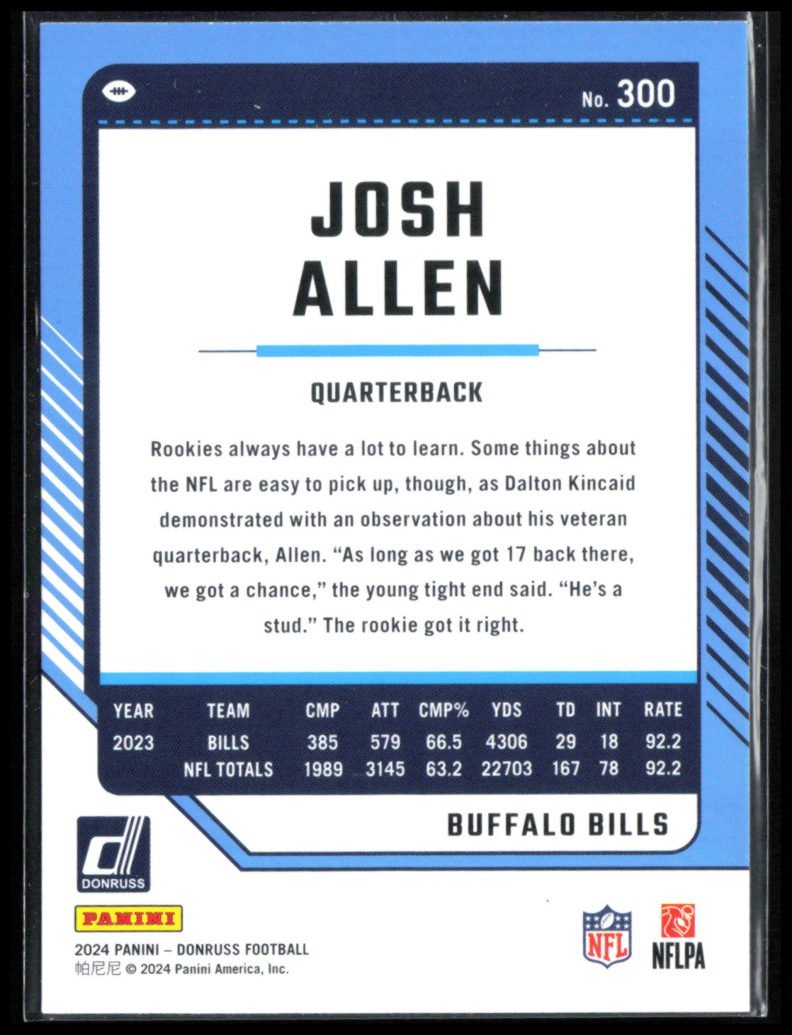 Josh Allen Green Press Proof