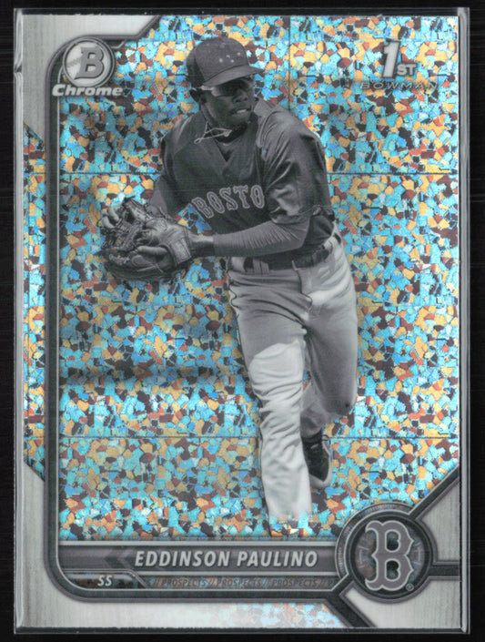 Eddinson Paulino 1st Bowman B&W Mini Diamond