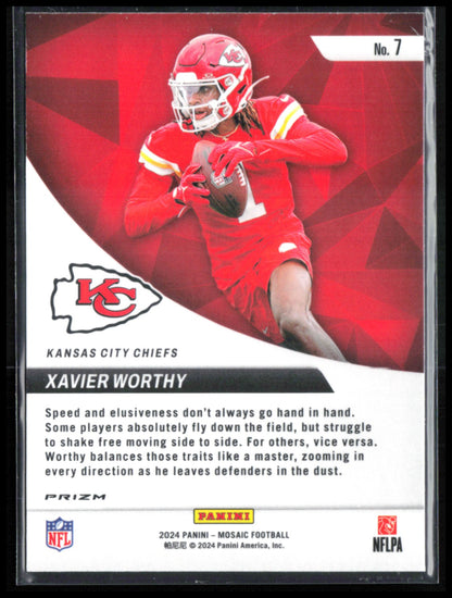 Xavier Worthy RC Mosaic