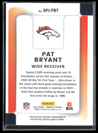 Pat Bryant RC Mem