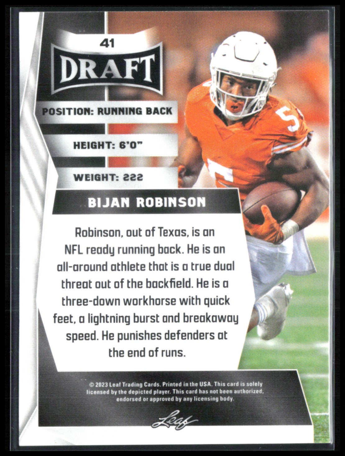 Bijan Robinson RC