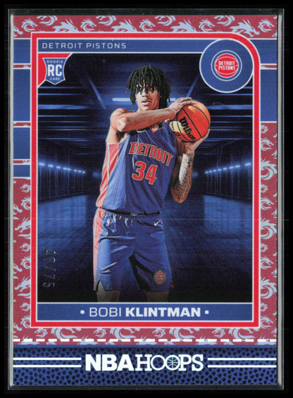 Bobi Klintman RC /75 2024-25 Hoops