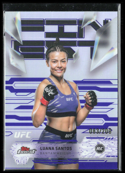 Luana Santos Finest /200 RC Uncommon
