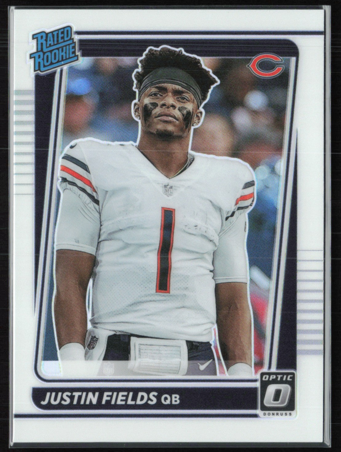 Justin Fields RC Holo Rated Rookie