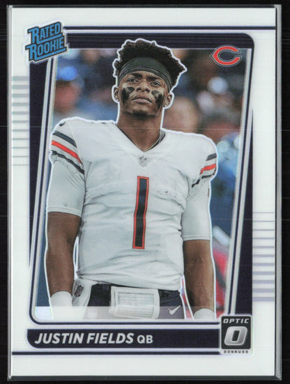 Justin Fields RC Holo Rated Rookie