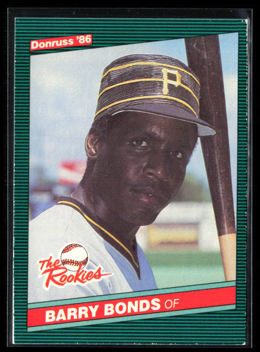 Barry Bonds RC 1986 Donruss (Edge Issues)