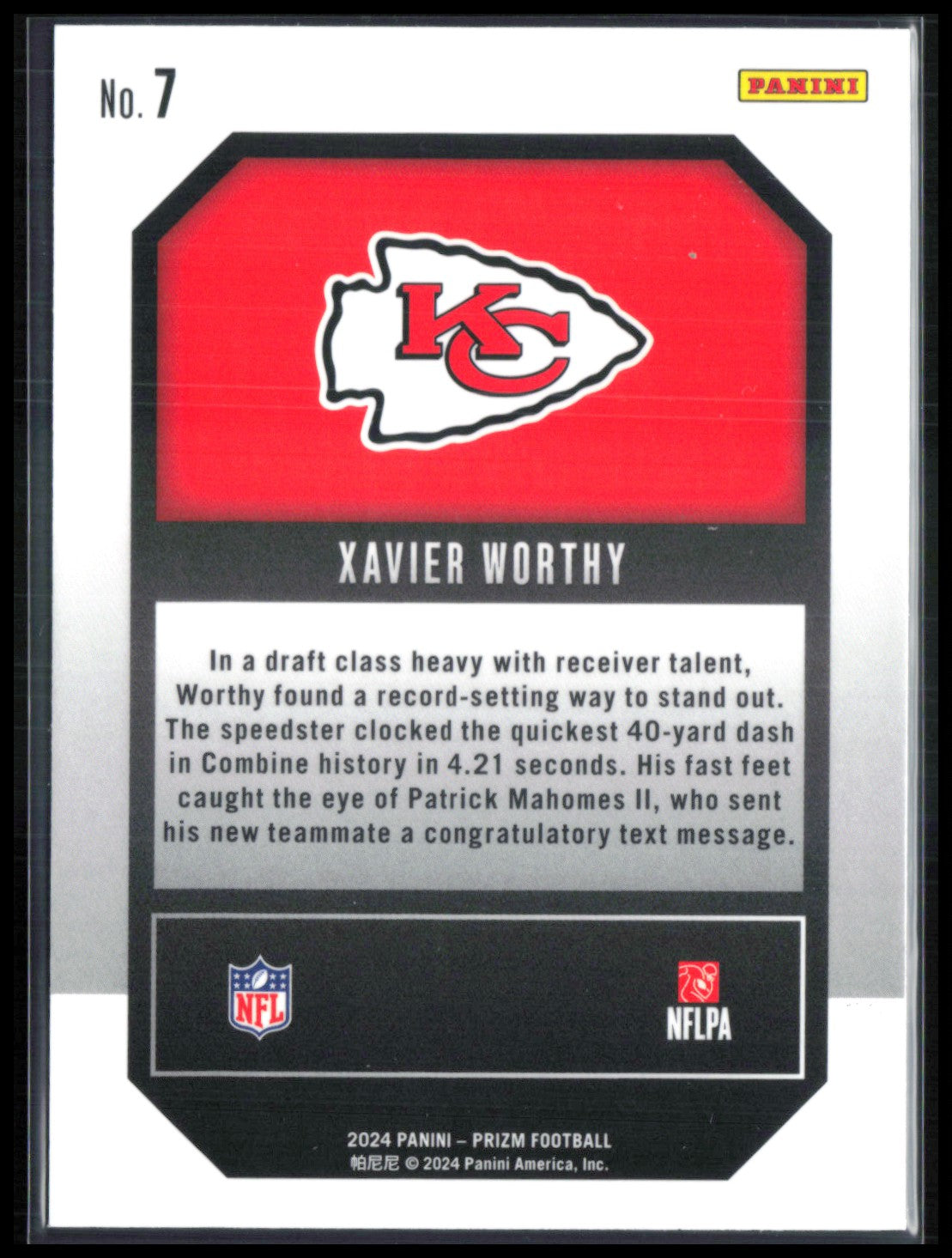 Xavier Worthy RC Emergent