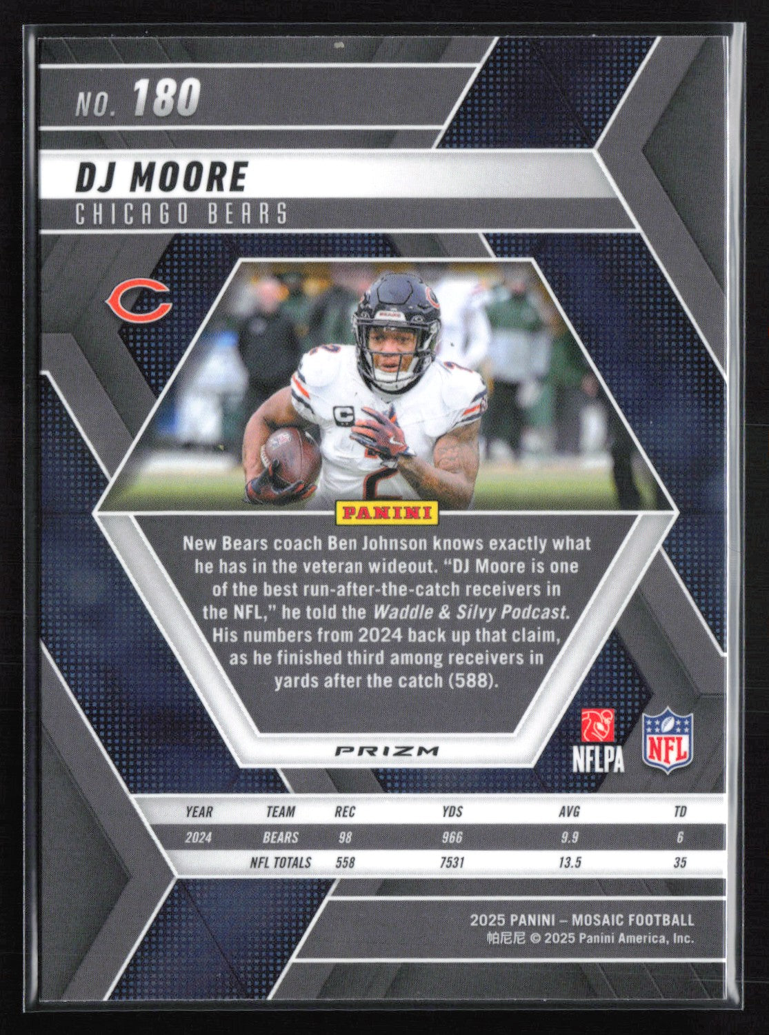 DJ Moore Blue