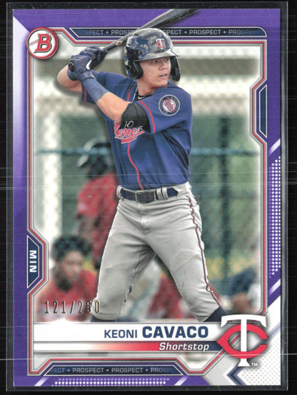 Keoni Cavaco Prospect Purple /250