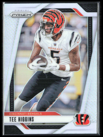Tee Higgins Silver Prizm