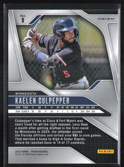 Kaelen Culpepper Silver Prizm