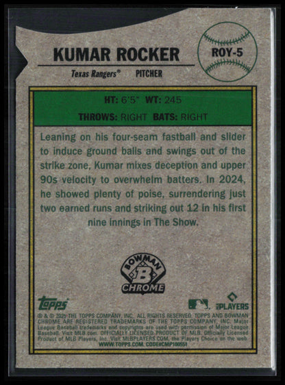 Kumar Rocker RC Die-Cut