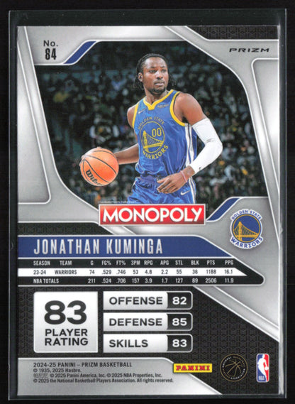 Jonathan Kuminga Red Wave