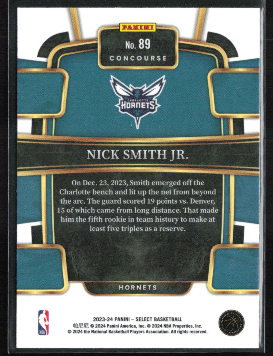 Nick Smith Jr. RC