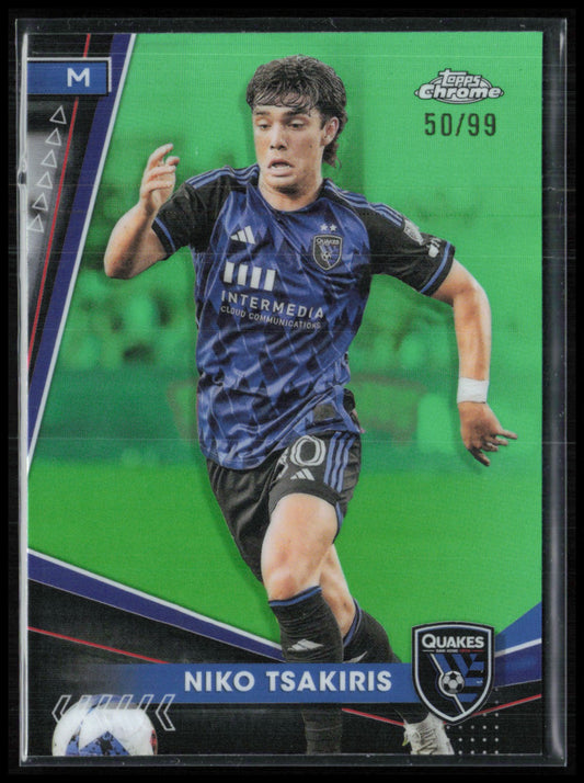 Niko Tsakiris Green Refractor /99