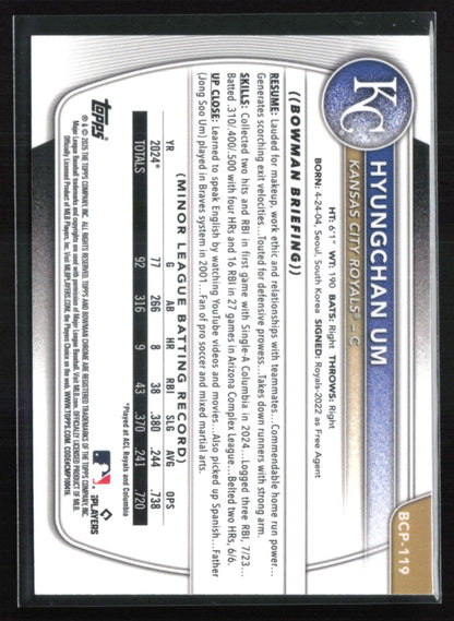 Hyungchan Um 1st Bowman