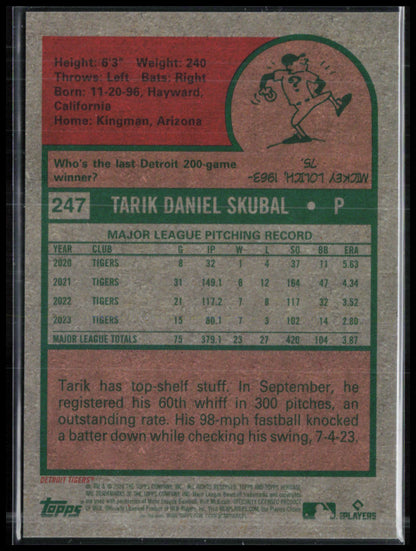 Tarik Skubal Purple