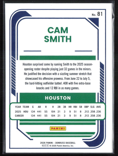 Cam Smith Holo