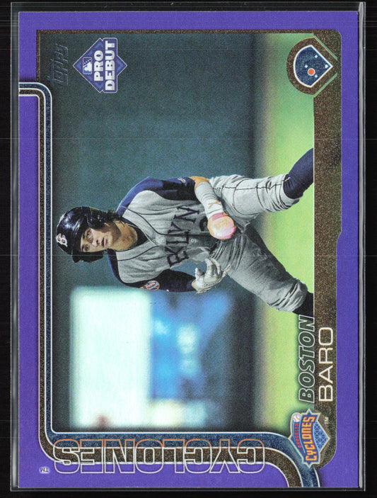 Boston Baro Purple /299 Pro Debut