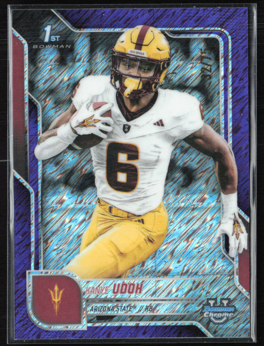 Kanye Udoh 1st Bowman Purple Shock /75
