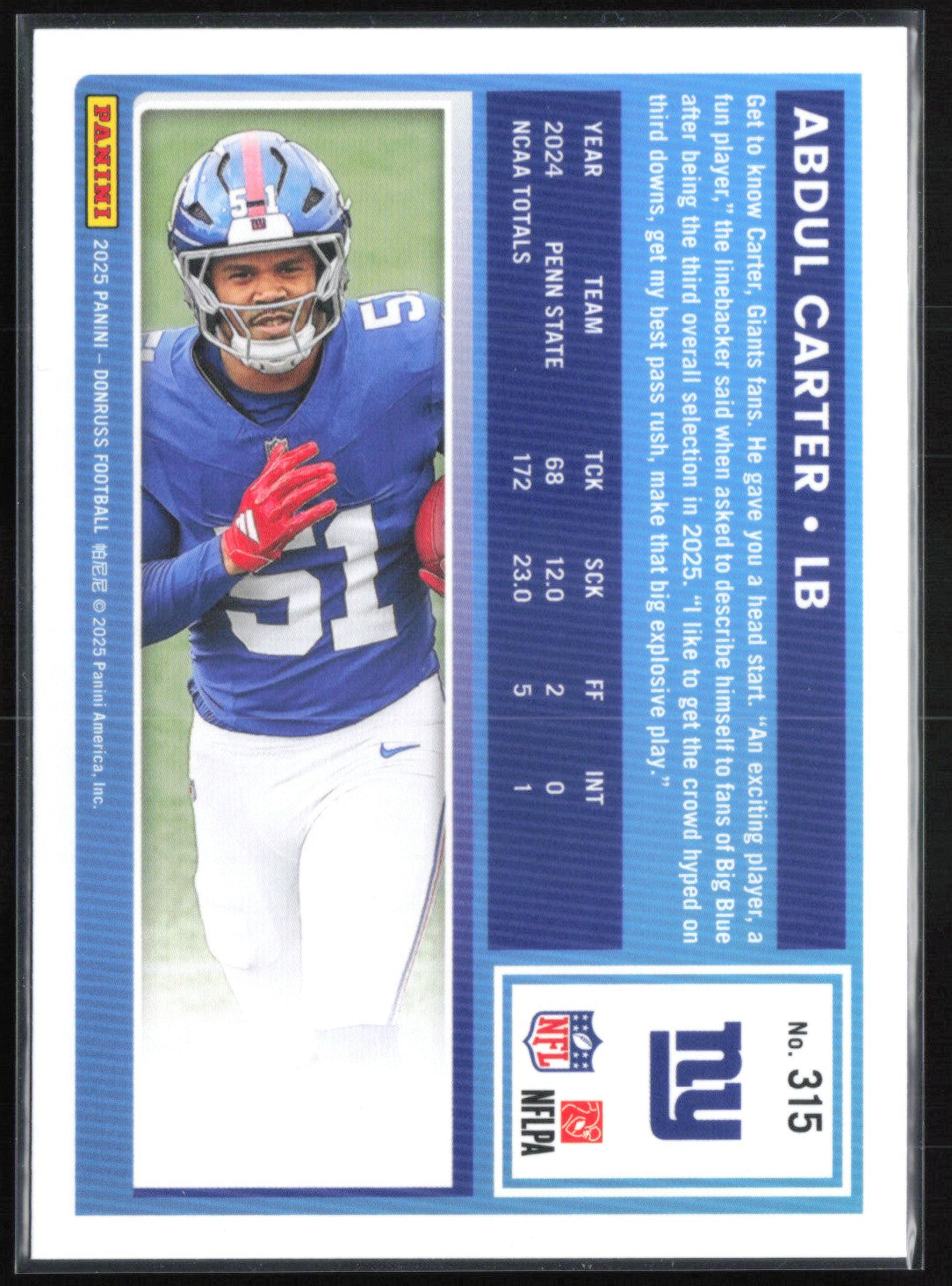 Abdul Carter RC